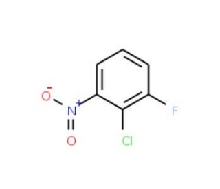 2-Chloro-3-fluoronitrobenzene (CAS 21397-07-9) - chemical structure image