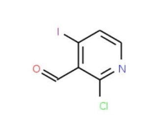 2-Chloro-3-formyl-4-iodopyridine (CAS 153034-90-3) - chemical structure image