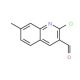 2-Chloro-3-formyl-7-methylquinoline (CAS 68236-21-5) - chemical structure image
