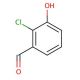 2-Chloro-3-hydroxybenzaldehyde (CAS 56962-10-8) - chemical structure image