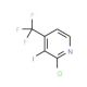 2-Chloro-3-iodo-4-(trifluoromethyl)pyridine - chemical structure image