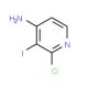 2-Chloro-3-iodopyridin-4-amine (CAS 909036-46-0) - chemical structure image