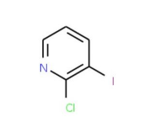 2-Chloro-3-iodopyridine (CAS 78607-36-0) - chemical structure image