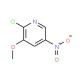 2-Chloro-3-methoxy-5-nitro-pyridine (CAS 75711-00-1) - chemical structure image