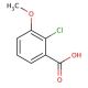 2-Chloro-3-methoxybenzoic acid (CAS 33234-36-5) - chemical structure image