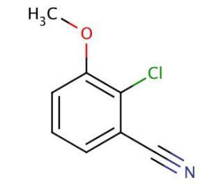 2-Chloro-3-methoxybenzonitrile (CAS 853331-52-9) - chemical structure image