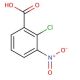 2-Chloro-3-nitrobenzoic acid (CAS 3970-35-2) - chemical structure image