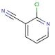 2-Chloro-3-pyridinecarbonitrile (CAS 6602-54-6) - chemical structure image