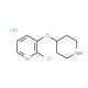 2-Chloro-3-pyridinyl 4-piperidinyl etherhydrochloride - chemical structure image