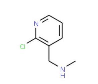 (2-Chloro-3-pyridinyl)-N-methylmethanamine - chemical structure image