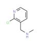 (2-Chloro-3-pyridinyl)-N-methylmethanamine - chemical structure image