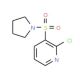 2-Chloro-3-(pyrrolidin-1-ylsulfonyl)pyridine (CAS 60597-70-8) - chemical structure image