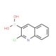 2-Chloro-3-quinolineboronic acid (CAS 128676-84-6) - chemical structure image