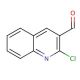2-Chloro-3-quinolinecarboxaldehyde (CAS 73568-25-9) - chemical structure image
