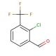 2-Chloro-3-(trifluoromethyl)benzaldehyde (CAS 93118-03-7) - chemical structure image