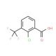 2-Chloro-3-(trifluoromethyl)benzoic acid (CAS 39226-97-6) - chemical structure image
