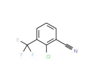 2-Chloro-3-(trifluoromethyl)benzonitrile (CAS 62584-32-1) - chemical structure image