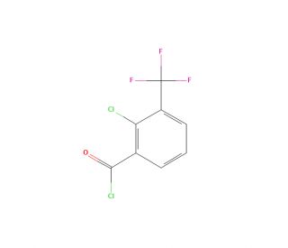 2-Chloro-3-(trifluoromethyl)benzoyl chloride (CAS 850156-39-7) - chemical structure image