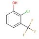 2-Chloro-3-(trifluoromethyl)phenol (CAS 138377-34-1) - chemical structure image
