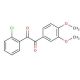 2-Chloro-3′,4′-dimethoxybenzil (CAS 56159-70-7) - chemical structure image