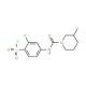 2-Chloro-4-[(3-methyl-piperidine-1-carbonyl)-amino]-benzenesulfonyl chloride - chemical structure image