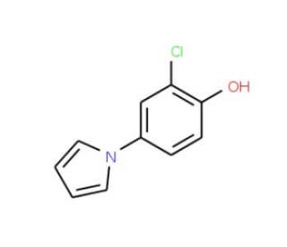 2-Chloro-4-(1H-pyrrol-1-yl)benzenol - chemical structure image