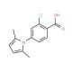 2-Chloro-4-(2,5-dimethyl-pyrrol-1-yl)-benzoic acid - chemical structure image