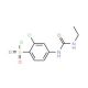 2-Chloro-4-(3-ethylureido)benzenesulfonyl chloride - chemical structure image