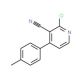 2-Chloro-4-(4-methylphenyl)nicotinonitrile - chemical structure image