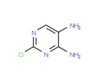 2-Chloro-4,5-diaminopyrimidine (CAS 14631-08-4) - chemical structure image