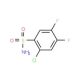 2-Chloro-4,5-difluorobenzenesulfonamide - chemical structure image
