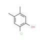 2-Chloro-4,5-dimethylphenol (CAS 1124-04-5) - chemical structure image