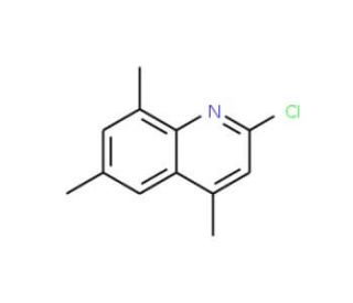 2-Chloro-4,6,8-trimethyl-quinoline (CAS 139719-24-7) - chemical structure image