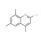 2-Chloro-4,6,8-trimethyl-quinoline (CAS 139719-24-7) - chemical structure image