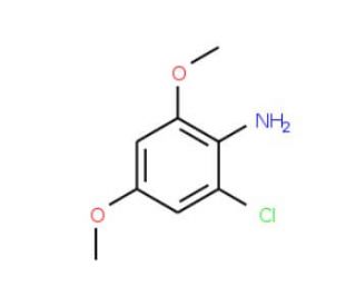 2-Chloro-4,6-dimethoxyaniline (CAS 82485-84-5) - chemical structure image