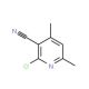 2-Chloro-4,6-dimethylpyridine-3-carbonitrile (CAS 14237-71-9) - chemical structure image