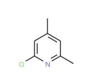 2-Chloro-4,6-dimethylpyridine (CAS 30838-93-8) - chemical structure image