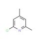 2-Chloro-4,6-dimethylpyridine (CAS 30838-93-8) - chemical structure image