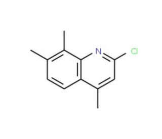 2-chloro-4,7,8-trimethylquinoline (CAS 950037-24-8) - chemical structure image
