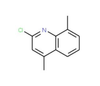 2-Chloro-4,8-dimethylquinoline (CAS 3913-17-5) - chemical structure image