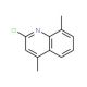2-Chloro-4,8-dimethylquinoline (CAS 3913-17-5) - chemical structure image