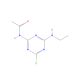 2-Chloro-4-acetamido-6-(ethylamino)-s-triazine (CAS 142179-76-8) - chemical structure image