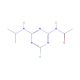 2-Chloro-4-acetamido-6-(isopropylamino)-s-triazine (CAS 83364-15-2) - chemical structure image