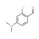2-Chloro-4-(dimethylamino)benzaldehyde (CAS 1424-66-4) - chemical structure image