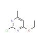 2-Chloro-4-ethoxy-6-methyl-pyrimidine - chemical structure image