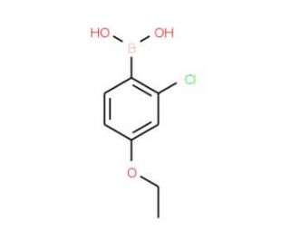 2-Chloro-4-ethoxyphenylboronic acid (CAS 313545-44-7) - chemical structure image
