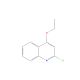 2-Chloro-4-ethoxyquinoline (CAS 4295-08-3) - chemical structure image