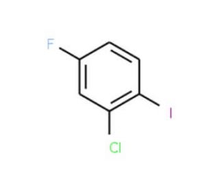 2-Chloro-4-fluoro-1-iodobenzene (CAS 101335-11-9) - chemical structure image