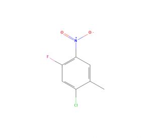2-Chloro-4-fluoro-5-nitrotoluene (CAS 112108-73-3) - chemical structure image