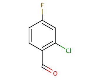 2-Chloro-4-fluorobenzaldehyde (CAS 84194-36-5) - chemical structure image